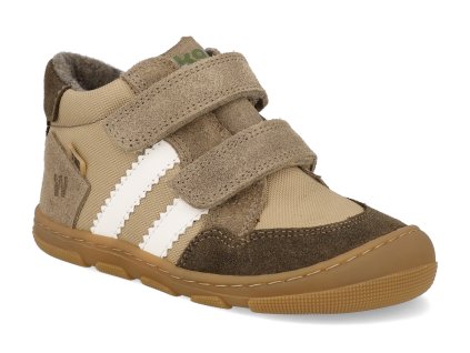 15T001.505 860 barefoot detske zimni boty koel kali textiel tex light beige 1