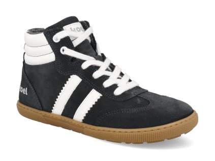 08M042.305 100 barefoot zimni boty koel drew merino navy 1