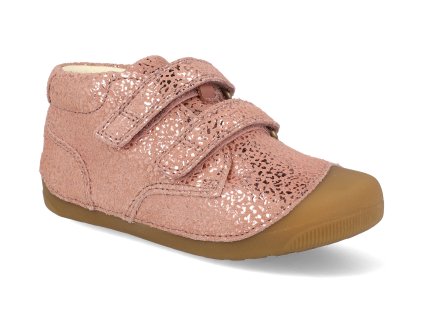 BG101229 9214 barefoot detske kotnikove boty bundgaard goldstream rose 1