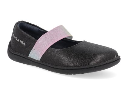BJ1 H088 51943 barefoot detske baleriny stitch walk cerne 2