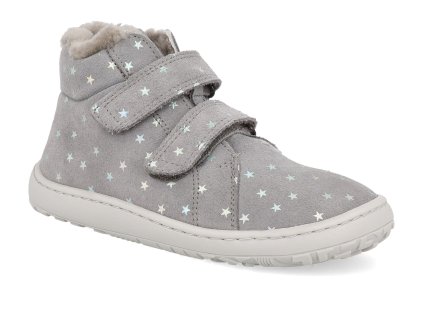 G3110263 17K barefoot zimni boty froddo winter furry silver 1