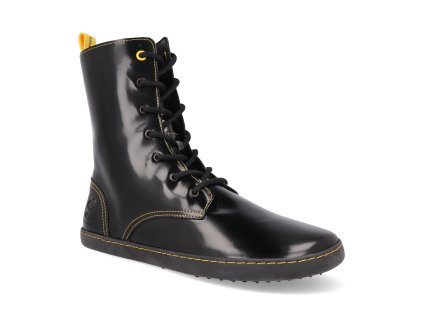 SHPN056BLY barefoot kotnikove boty shapen maverick black yellow 1