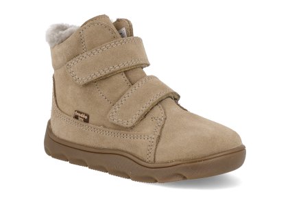 G2110151 8 barefoot detske zimni boty froddo zeru tex furry beige 1