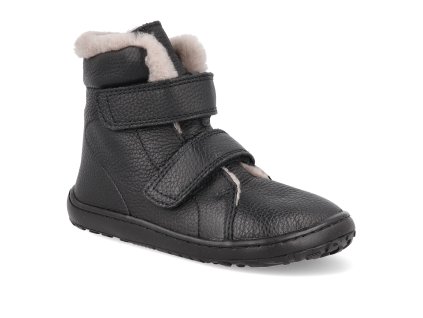 G3160248 4 barefoot detske zimni boty froddo winter furry boot black 2 1