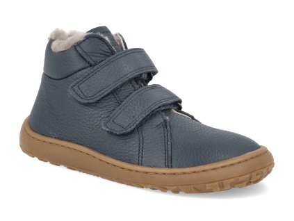 G3110263 K barefoot zimni boty froddo winter furry dark blue 2 1