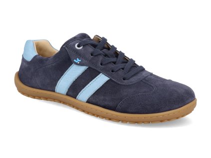 25L024.301 100 barefoot damske tenisky koel ila suede navy 1