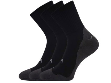 VoXX Barfußsocken - Barefootan frottee schwarz (3 Paar) (Größe 35/38)