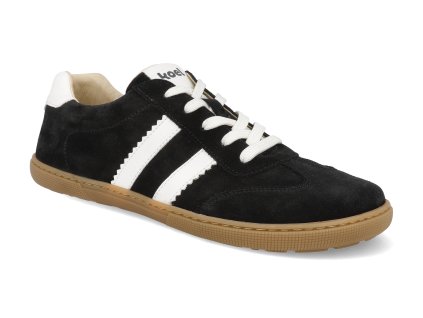 08L064.301 000 barefoot tenisky koel francie ii suede black 1