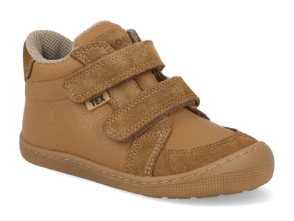 07T047.10K 550 barefoot detske kotnikove boty koel dimo tex napa cognac 1