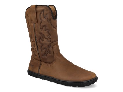 08L078.231 510 barefoot damske kozacky koel fiona leather chocolate 1