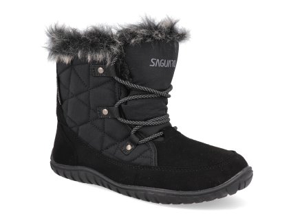 XZF0172BK barefoot zimni boty saguaro rise i cerne 1