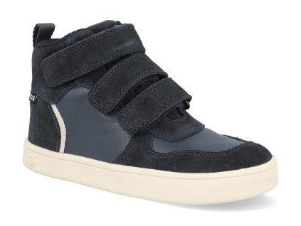 BG303324 5185 barefoot detske kotnikove boty bundgaard nero navy 1