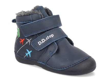 W015 52347A detske zimni boty d d step w015 52347a modre 1