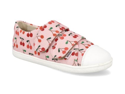 60 02 PCH barefoot detske kotnikove boty mido pink cherry 1
