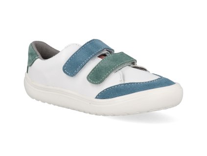 1120 0168 72 barefoot detske tenisky jonap joy white light green 1
