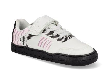 49320 C26869 barefoot detske boty mtng action pu blanco negro 1