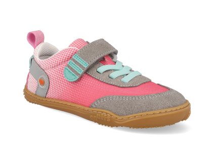 0010042 450 barefoot detske tenisky ricosta fichte hellgrau fleur micro camper 1