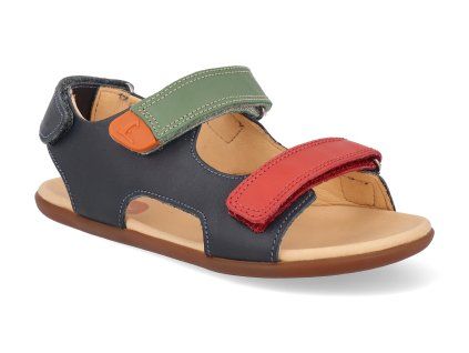 CB.EXP2 4556 barefoot detske sandaly tip toey joey explorer navy tomate salsa 1
