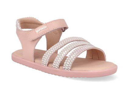 262433 B032 barefoot detske sandaly garvalin napa rosa 1