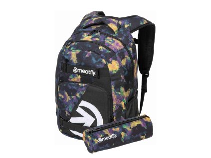 63767 meatfly batoh exile dark aquarel 24 l cerny