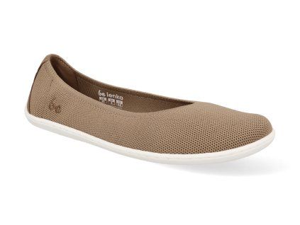 50780002 barefoot baleriny be lenka delight biscuit brown hnede 1