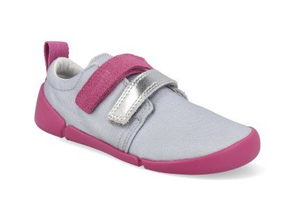 1 008201 2500 barefoot detske tenisky superfit vento hellgrau pink 1