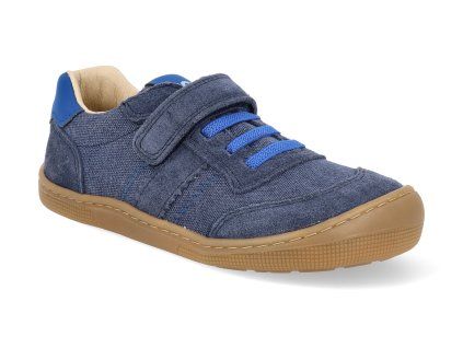 07M068.511 110 barefoot detske tenisky koel dylan cotton 3 0 navy 1