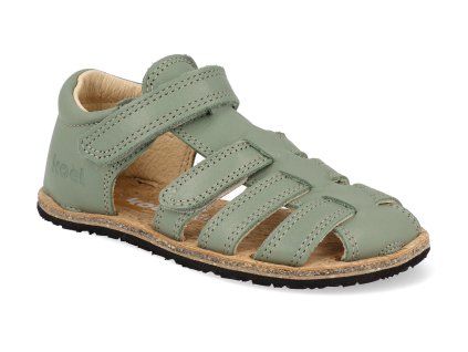 24M008.101 360 barefoot detske sandaly koel arin napa olive 1