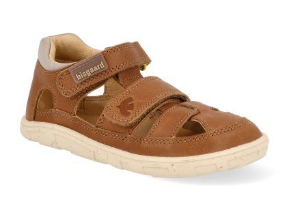 74114 5011 barefoot detske sandaly bisgaard vic cognac 1