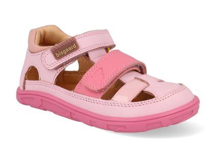 74114 5014 barefoot detske sandaly bisgaard vic pink 1
