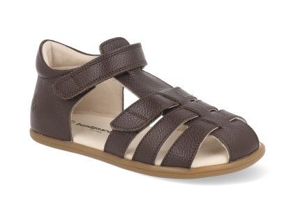 BG202269 2190 barefoot detske sandaly bundgaard rox dark brown 1