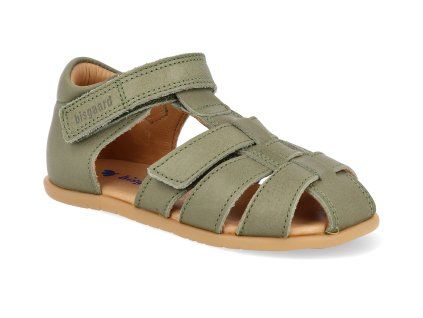 21302 5006 barefoot detske sandaly bisgaard cooper olive 1