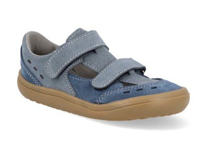 1150 0181 22 barefoot detske sandaly jonap berry svetle modre 1