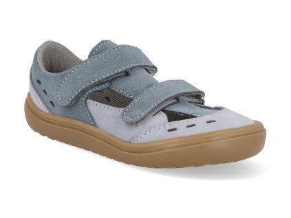 1180 0181 25 barefoot detske sandaly jonap berry grey 1