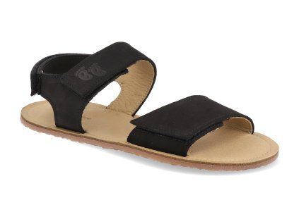 LUNA BL barefoot sandaly baby bare luna black 1
