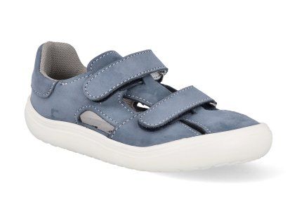 1180 0161 22 barefoot detske sandaly jonap daisy svetle modre 1