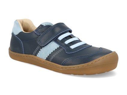 07M068.121 110 barefoot detske tenisky koel dylan leather 3 0 blue 1