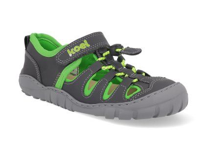 04M016.50H 400 barefoot sandaly koel madison dark grey 1