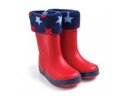 Jojo Maman BéBé Gummistiefel-Einlagen – Sternchen (Größe 29/30)