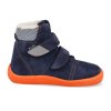 BF0004 W VMK barefoot zimni obuv s membranou beda blue mandarine 2020 2