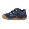 barefoot kotnikova obuv lurchi flo suede navy 4