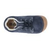 barefoot zateplena obuv lurchi flori suede navy 7