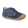 barefoot zateplena obuv lurchi flori suede navy 2