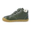 barefoot zimni obuv lurchi niklas nappa olive 4