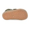 barefoot zimni obuv s membranou koel4kids emil nappa tex khaki 24 31 07T003.102 350 2