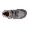 BVT12106L303 barefoot kotnikova obuv blifestyle loris velcro grau seda 6