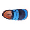BF0001 W N PR2 OP MANDARINE barefoot tenisky beda mandarine s prouzky a pevnym opatkem modre 6
