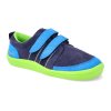 BF0001 W N PR2 MARCUS barefoot tenisky beda marcus s prouzky modre 1