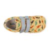 BF0001 TEX W DINOSAURS barefoot tenisky beda dinosaurs textilni vegan zlute 6