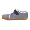 07M036.50B 110 barefoot platenky koel4kids dix textile blue modre 4